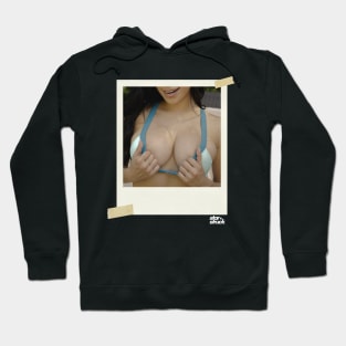 Polaroid boobie art Hoodie